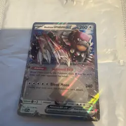 Bloodmoon Ursaluna ex 177 Sv: Scarlet & Violet Promo Cards Holo NM - Image 1