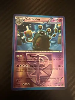 REVERSE HOLO Garbodor 67/135 LP RARE Plasma Storm Pokemon Card - Image 1