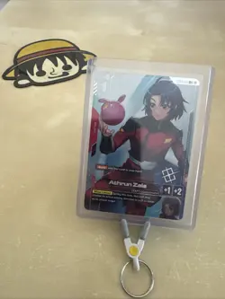 Athrun Zala Alternate Art Winner Foil - ST04-011 C+ NM - Gundam TCG Card Game - Image 1