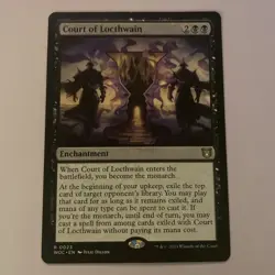 Court of Locthwain Commander: Wilds of Eldraine Magic the Gathering MTG - Image 1