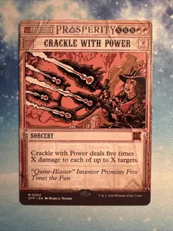 Crackle with Power Outlaws of Thunder Junction: Breaking News Regular - Image 1