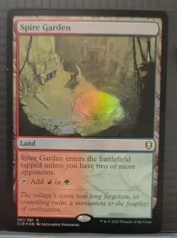 Mtg SPIRE GARDEN FOIL NM CLB 361/361 -Argo- - Image 1