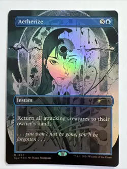 Aetherize Foil - Secret Lair SLD Peach Momoko MTG NM - Image 1