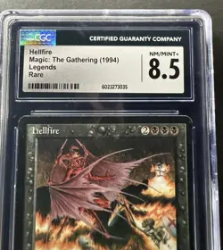 Hellfire | Legends 1994 | CGC 8.5 MINT+ | Reserved List | MTG Vintage Rare | LEG - Image 2