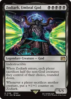 Zodiark, Umbral God (FIN-128) - rare Near Mint - Image 1