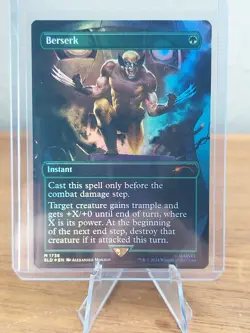 Berserk | (1738) | NM FOIL | Secret Lair x MARVEL Wolverine | MTG - Image 1