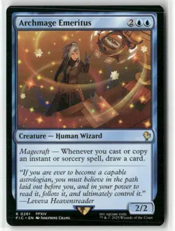 Archmage Emeritus 261 NM MTG FINAL FANTASY Commander Magic - Image 1