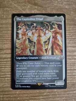 The Capitoline Triad (Foil Etched) Universes Beyond: Assassin's Creed Foil MTG - Image 1