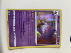 Pokemon TCG Gengar Holo Rare Card 066/196 Lost Origin - Image 1