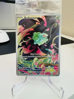 Bulbasaur 133/132 Illustration Rare Pokemon Mega Evolution Sealed Stamped - Image 1