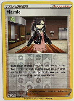 Pokemon - Marnie - 056/073 - Reverse Holo Rare - Champions Path - NM/M - Image 1