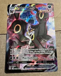Umbreon VMAX TG23/TG30 Swsh09: Brilliant Stars Trainer Gallery Holo Pokemon - Image 1