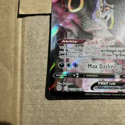 Umbreon VMAX TG23/TG30 Swsh09: Brilliant Stars Trainer Gallery Holo Pokemon - Image 3