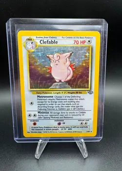 Pokemon Clefable 01/64 Jungle Set Holo 1999 Rare! - Image 1