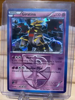 Pokemon TCG Giratina Black and White Plasma Storm 62/135 Cracked Ice - Image 1
