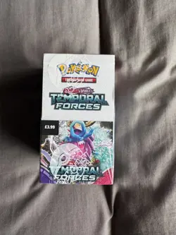 Pokemon Temporal Forces Sealed Half Booster Box (18 Packs) - FREE TRACKED 24 - Image 1