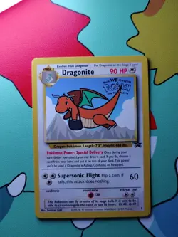 Dragonite #5 Black Star Promo WB Movie WOTC Pokemon NM 💎💎💎 - Image 1