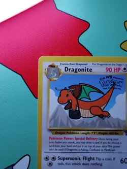 Dragonite #5 Black Star Promo WB Movie WOTC Pokemon NM 💎💎💎 - Image 5