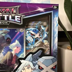 Pokemon Rival Battle Deck Steven's Beldum Illustration Metagross ex *New Sealed* - Image 2