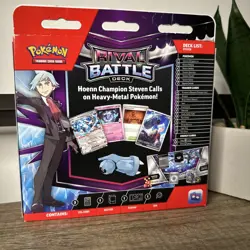 Pokemon Rival Battle Deck Steven's Beldum Illustration Metagross ex *New Sealed* - Image 4