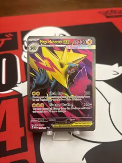 Pokemon TCG Mega Magnetic EX 158/132 Mega Evolution Ultra Rare Near Mint NM - Image 1