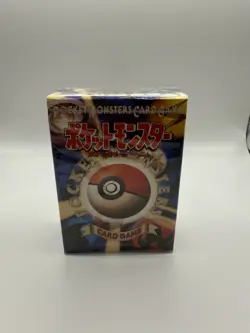 Pokemon Japanese Base Set Starter Deck - Factory Sealed - Vintage 1996 4935228961016 - Image 1