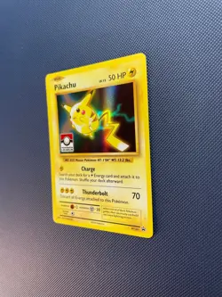 Pikachu XY202 | 2016 | Holo Promo | Pokemon League Stamp | Pokemon TCG | NM - Image 2