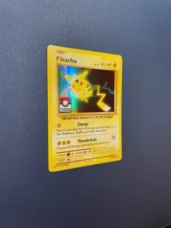 Pikachu XY202 | 2016 | Holo Promo | Pokemon League Stamp | Pokemon TCG | NM - Image 4
