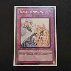 Yugioh! Solemn Warning - DREV-DE077 - Ultra Rare - 1st Edition LP GERMAN - Image 1