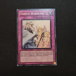 Yugioh! Solemn Warning - DREV-DE077 - Ultra Rare - 1st Edition LP GERMAN - Image 2