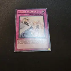 Yugioh! Solemn Warning - DREV-DE077 - Ultra Rare - 1st Edition LP GERMAN - Image 3