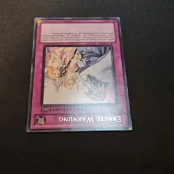 Yugioh! Solemn Warning - DREV-DE077 - Ultra Rare - 1st Edition LP GERMAN - Image 5