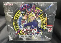 Yu-Gi-Oh! TCG: Invasion of Chaos Booster Box 1st Edition - 24 Packs New Sealed - Image 1