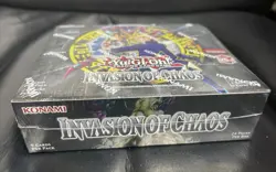 Yu-Gi-Oh! TCG: Invasion of Chaos Booster Box 1st Edition - 24 Packs New Sealed - Image 2