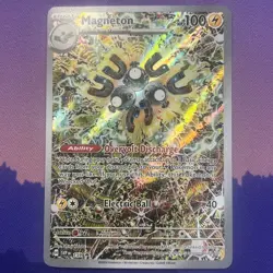 Magneton SVP 159 Scarlet & Violet Full Art Black Star Promo Pokemon Card - Image 1