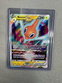 Rotom Vstar 046/159 Crown Zenith Holo Full Art Pokemon Card MINT - Image 1