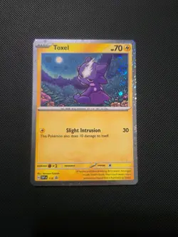 Toxel 119 Black Star Promo Cosmos Holo Promo Card Pokemon Tcg - Image 1