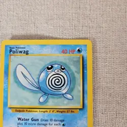 Pokemon TCG 1999 Poliwag Wizards Of The Coast Base Set Card 59/102 Never Played! - Image 5
