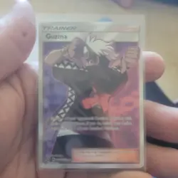 Guzma - SV84/SV94 - Pokemon Hidden Fates Sun & Moon Full Art Ultra Rare Card NM - Image 1