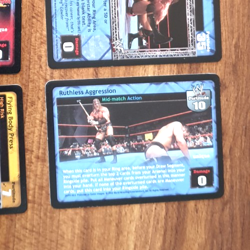 WWF RAW DEAL RUTHLESS AGGRESSION Promo Card # 24/PR CCG 2002 MID-MATCH - Image 1