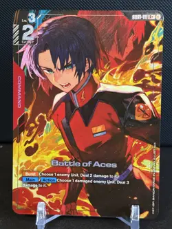 Gundam Card Game Newtype Rising GD01-111 R+ Battle of Aces Alt Art - Image 1