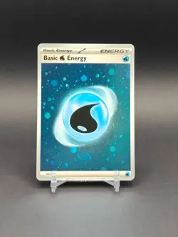 Water Energy HD Cosmos Holo with Mew Tail Swirl SVE 003 151 Pokemon Card - Image 1