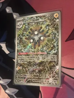 Pokemon TCG Magneton 159 Holo Surging Sparks ETB Promo Card NM Condition - Image 2