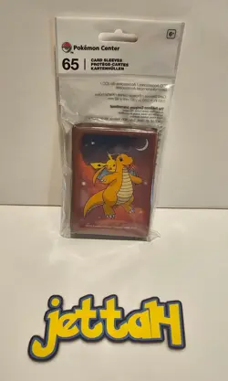 Pokemon Center Dreamy Dragonite Trading Card Sleeves - 65 Pack! NEW! - Image 1