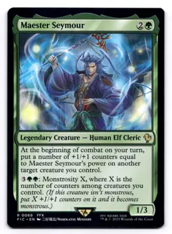 Maester Seymour NM Commander: Final Fantasy 0068 MTG Regular - Image 1