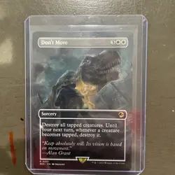 MTG English Don't Move (Borderless) NM Normal - Image 1