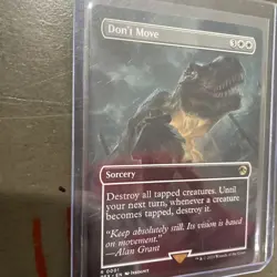 MTG English Don't Move (Borderless) NM Normal - Image 3