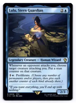 Lulu, Stern Guardian NM Commander: Final Fantasy 0038 MTG Regular - Image 1