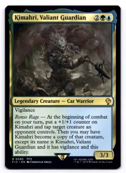 Kimahri, Valiant Guardian NM Commander: Final Fantasy 0085 MTG Regular - Image 1