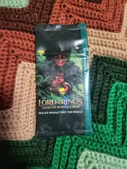 MTG - Collector Booster SAMPLE PACK - Lord of the Rings 1 Pack - Image 2